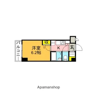 東京都中野区上鷺宮5丁目【マンション】の間取り
