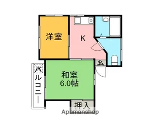 クラシックス国立【1階】の間取り