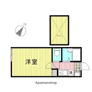 アーバンコート北沢【2階】の間取り