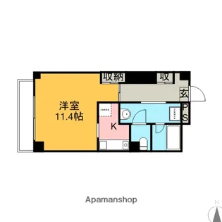 パルクベール上井草【2階】の間取り