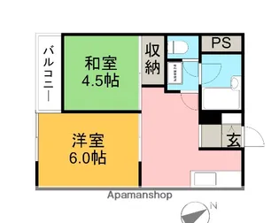 ライオンズマンション荻窪第6【505号室】の間取り