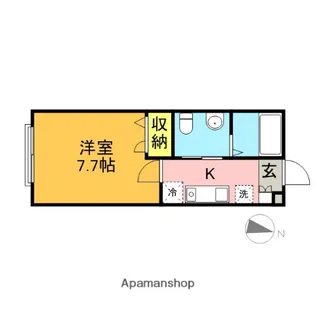 東京都杉並区下井草2丁目【アパート】の間取り
