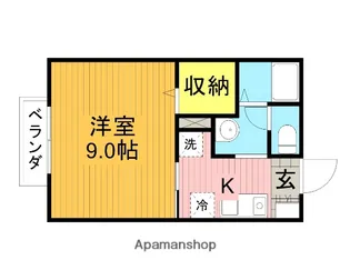 コンフォール【1階】の間取り