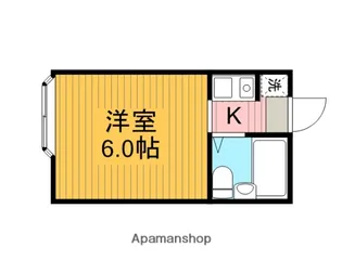 チサトハイツ【2階】の間取り