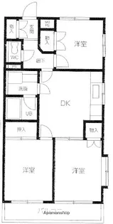東京都杉並区天沼3丁目【マンション】の間取り