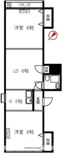 東京都杉並区桃井1丁目【マンション】の間取り