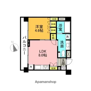 東京都杉並区久我山5丁目【マンション】の間取り