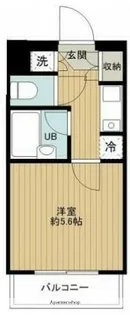 ルーブル東高円寺【3階】の間取り