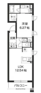 東京都杉並区清水2丁目【マンション】の間取り