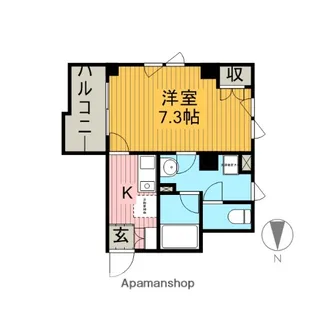 高木ビル【4階】の間取り