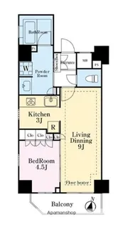 BELISTA下高井戸駅前【2階】の間取り