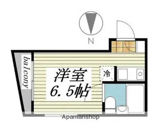 東京都武蔵野市中町3丁目【マンション】の間取り
