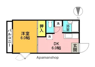 メゾン青山【1階】の間取り