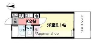 東京都杉並区上井草2丁目【アパート】の間取り