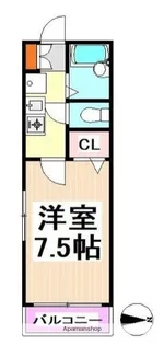 クルーズ和泉【2階】の間取り