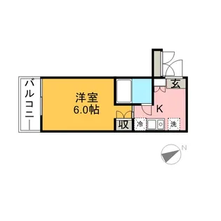 アビティ井草【4階】の間取り