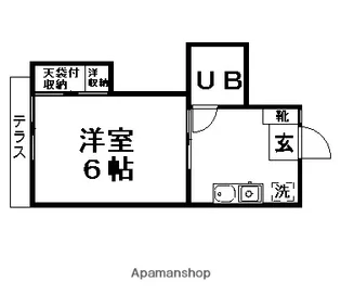 東京都武蔵野市関前5丁目【アパート】の間取り