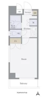 フェニックス明大前【7階】の間取り