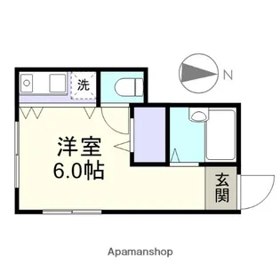 KITAZAWA RISE【1階】の間取り