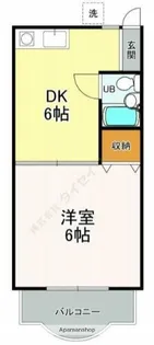 浜田山エイト【1階】の間取り