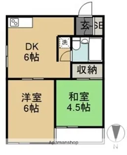 シェモア北沢【3階】の間取り
