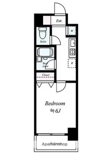 ジュエル明大前【1階】の間取り