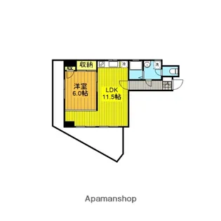 サンパレス西荻PARTⅡ【3階】の間取り