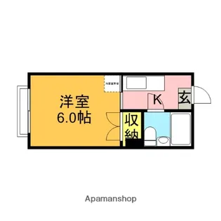 ドエル・みずき【1階】の間取り