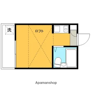 ペアパレス西荻窪【2階】の間取り
