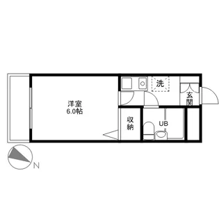 東京都武蔵野市中町3丁目【マンション】の間取り