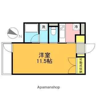 東京都三鷹市上連雀2丁目【マンション】の間取り
