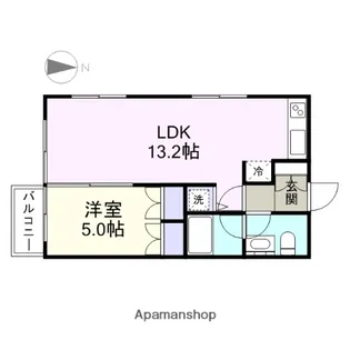若林ポイント【2階】の間取り