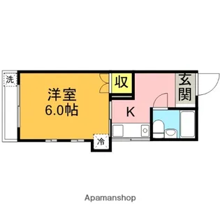 カーサムルソー【1階】の間取り