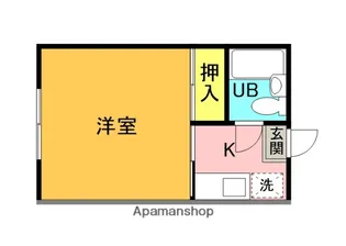 タマハイツ【1階】の間取り