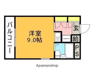 サニーサイド西荻【3階】の間取り