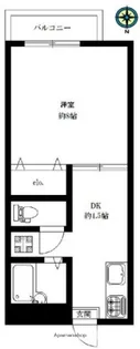 ハイツMS【1階】の間取り