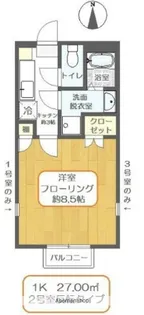 東京都杉並区荻窪2丁目【アパート】の間取り