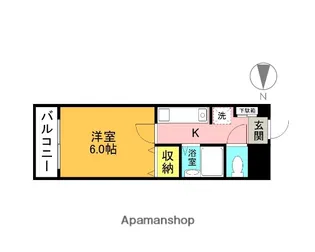 サンライズ田無Ⅴ【3階】の間取り