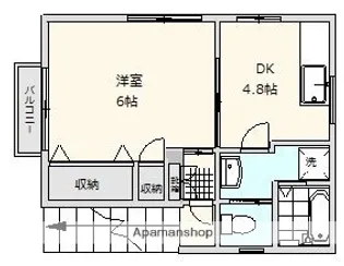 VIOLA【2階】の間取り