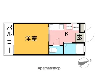 アイリス荻窪【1階】の間取り