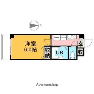 カーサ・フェリーチェ【5階】の間取り
