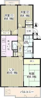 井の頭パーク・プラザ【1階】の間取り