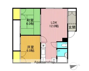 メゾン・ドゥ・花水木【2階】の間取り