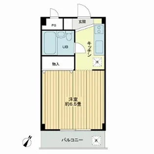 ラ・ピアッザ豊玉【2階】の間取り