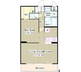 フェアフォレスト540【1階】の間取り