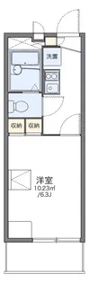 レオパレスQUATRE【2階】の間取り
