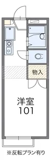 レオパレス井草【2階】の間取り