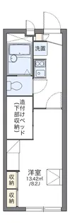 レオパレスソレイユ【1階】の間取り