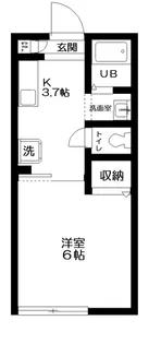 パークドミール吉祥寺【1階】の間取り
