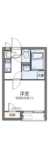 レオネクストジョイ アゼリアⅡ【2階】の間取り